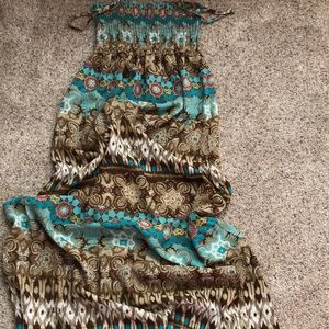 Long pull on dress
